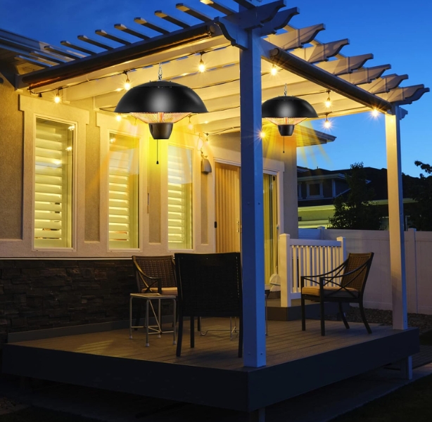 High ceiling infrared heater